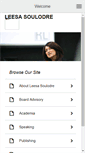 Mobile Screenshot of leesasoulodre.com